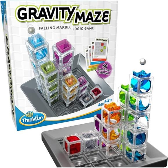 Gravity Maze Marble Run Brain Game and STEM Toy for Boys and Girls Age 8 and Up